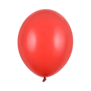 Strong red balloons 30 cm 100x 