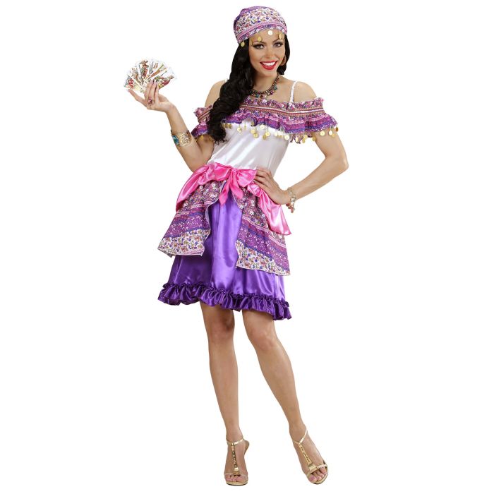 Colourful Fortune Teller Costume for Women