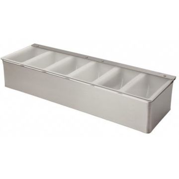 Storage Box with 6 Compartments Steel