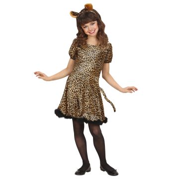 Leopard Costume for Girls - 2 Pieces