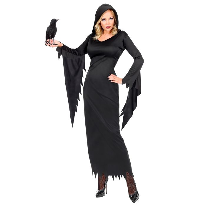Gothic Queen hooded dress for ladies