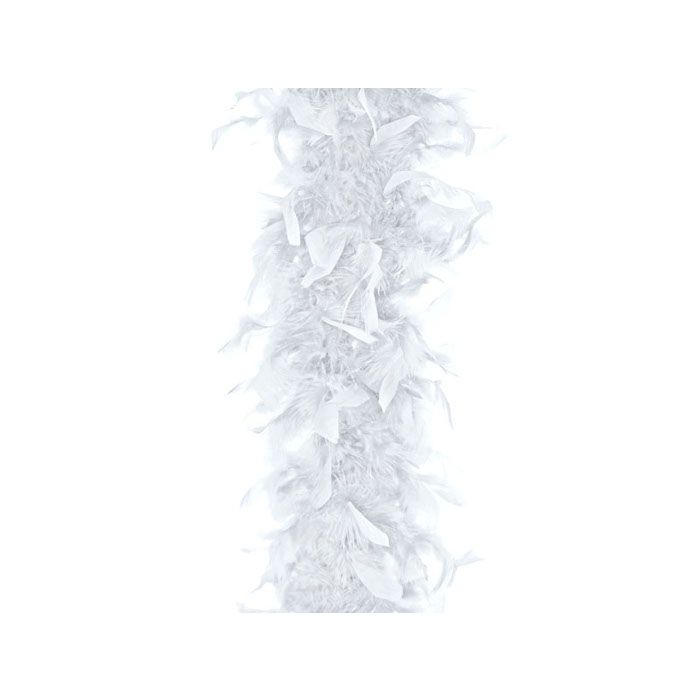 White Feather Boa - 180 cm