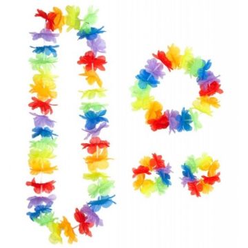 Hawaii lei necklace set