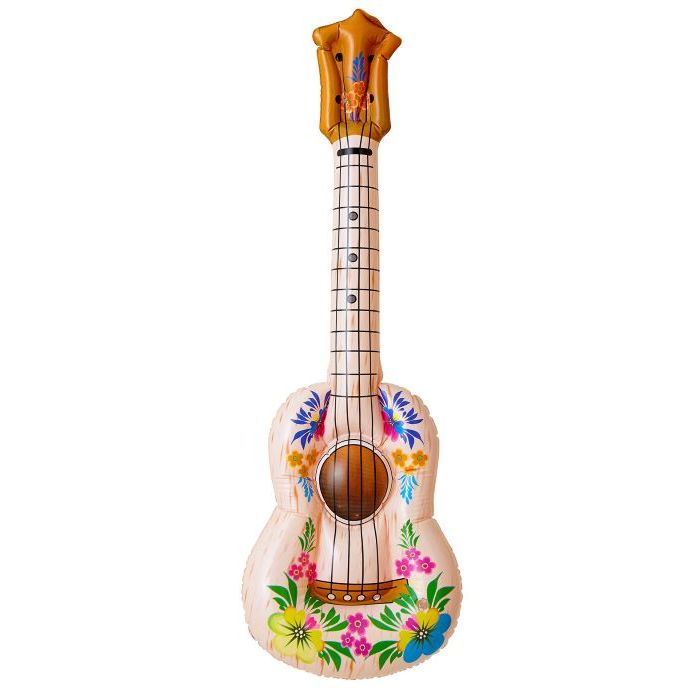 Inflatable Hawaii Hula Guitar - 105 CM