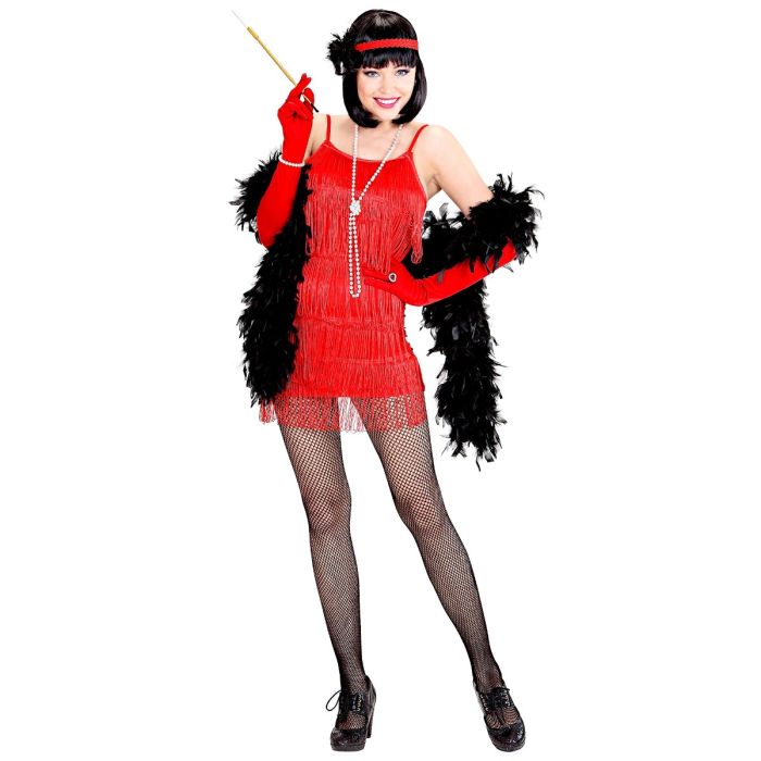 Red Flapper Dress with Headband