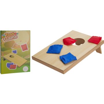 Wooden Beanbag Game approx. 39 x 26 cm