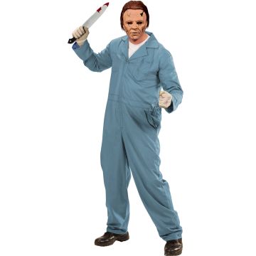 Blue Mechanic Coverall Costume