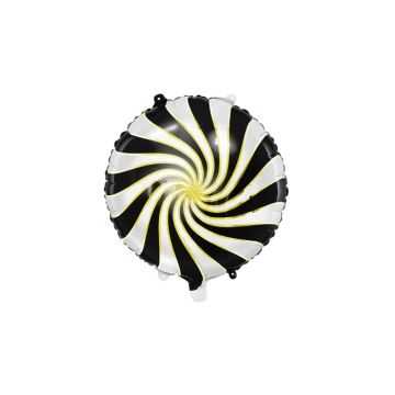 Round candy foil balloon 35 cm
