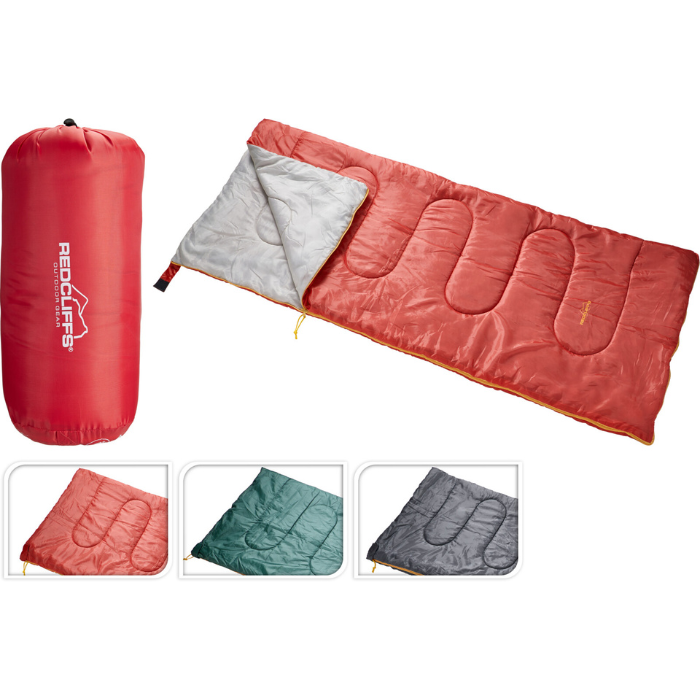 Envelope Sleeping Bag 180x75 cm ass.