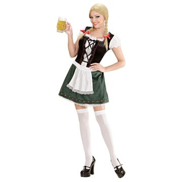Bavarian Dirndl Dress with Lacing