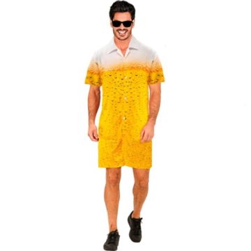 Beer costume with shorts and shirt 