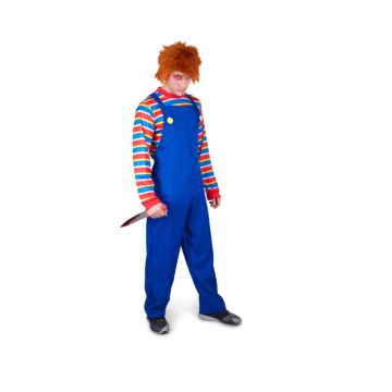 Scary doll costume for men