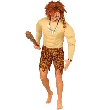 Muscular Jungle Man Costume