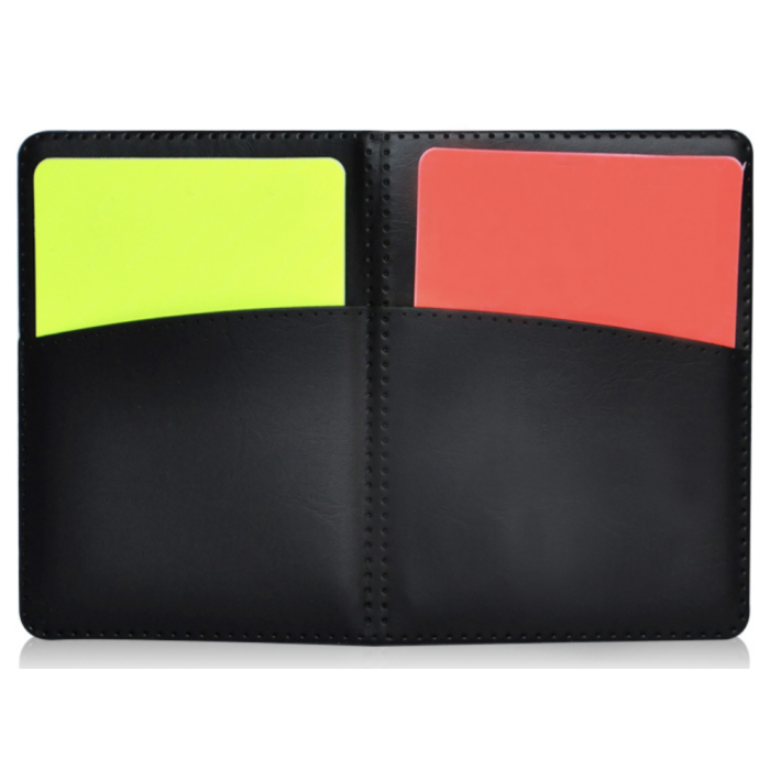 Referee Card Set with Case