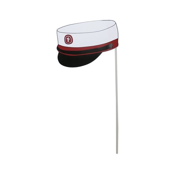 Red Student Hat Flag 10x - 50 cm