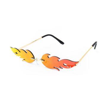 Rave flame sunglasses - onesize