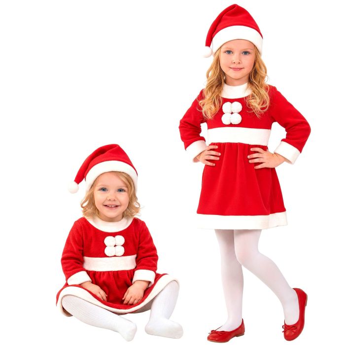 Cute Christmas Girl Costume for Little Ones
