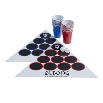 Beer Pong tablecloth set Ølbong.dk