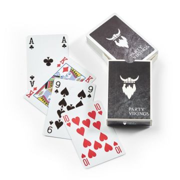 Card Game Paper incl 4 Jokers PartyVikings Playing Cards
