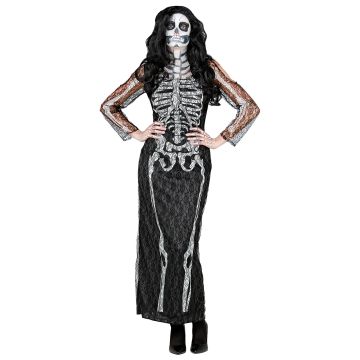 Lace Skeleton Dress for Ladies