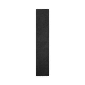 Black crepe streamer paper 50x250 cm
