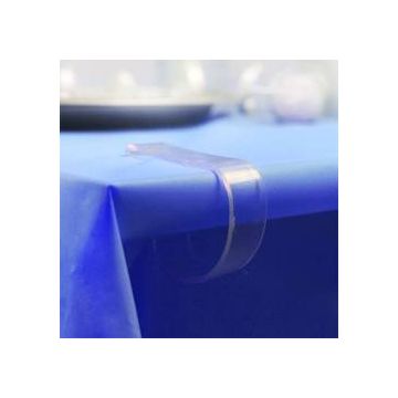 Table Clips 2x in clear plastic