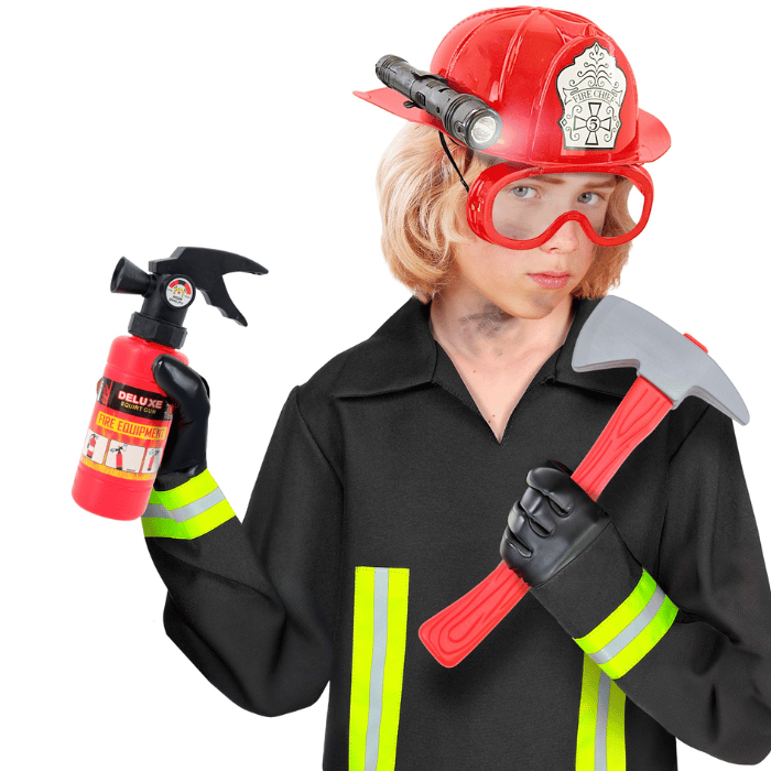 Child Firefighter Set - 5 Pieces