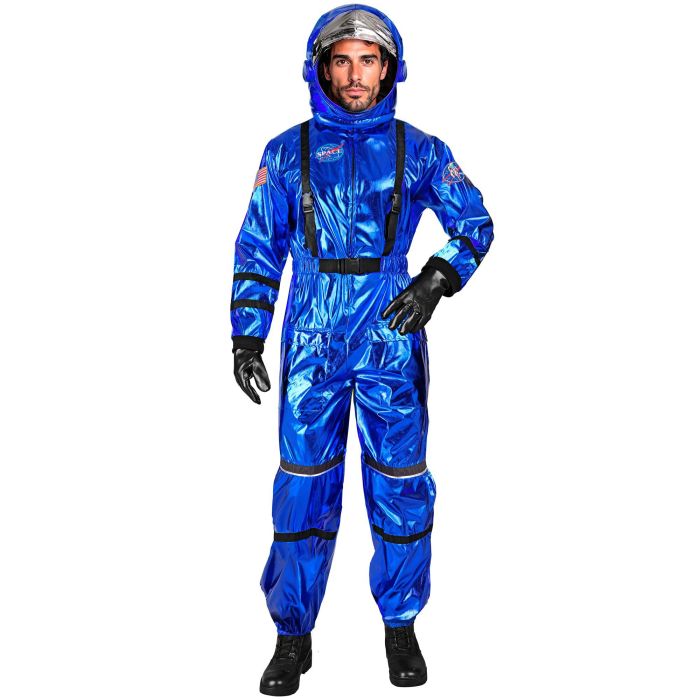 Blue Astronaut Costume for Men
