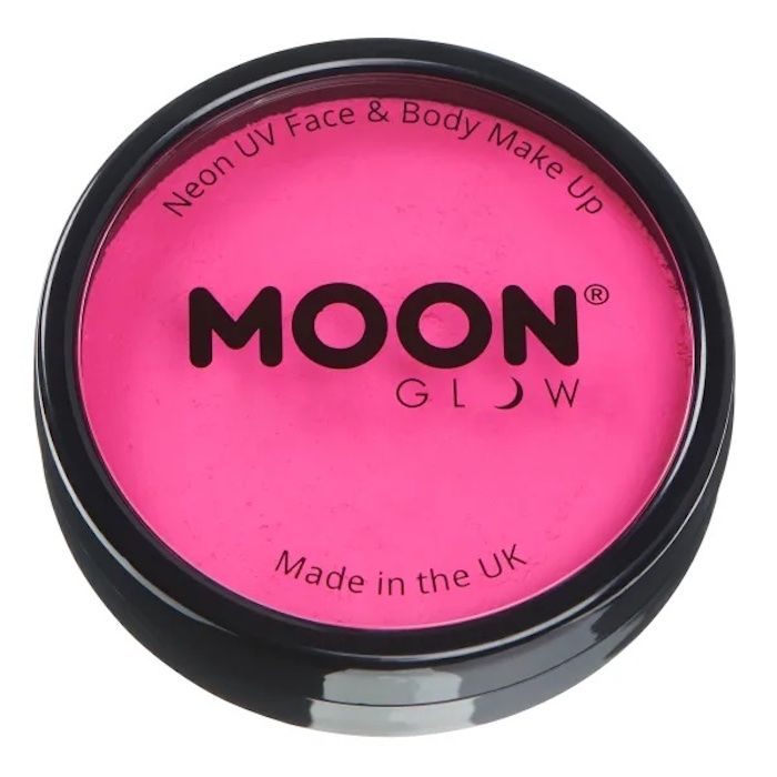 Neon UV Face And Body Paint Intense Pink 36 g Moon Creations