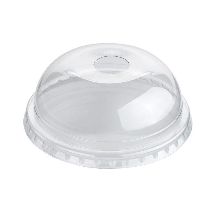 Ball lids for plastic cups 100x - 0.3-0.5l