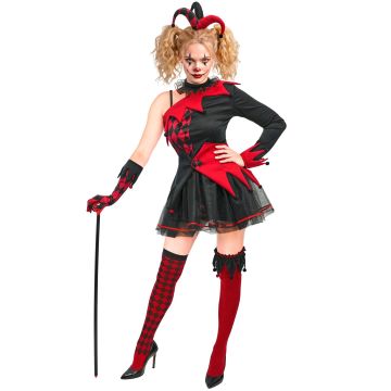Evil Joker Costume for Ladies