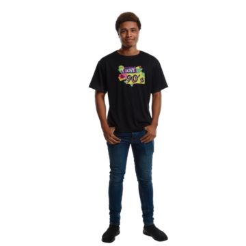 Black I Love The 90's T-shirt for Men