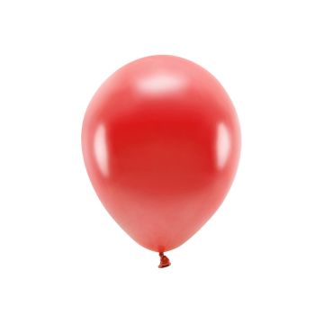Metallic Red Balloons 10x - 30 cm