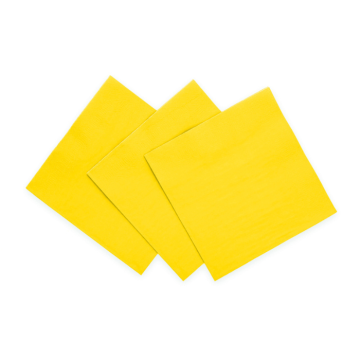 Yellow Napkins 20x - 33x33cm
