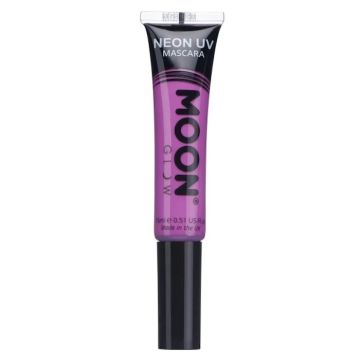 Neon UV mascara intense purple, Moon Creations - 15 ml
