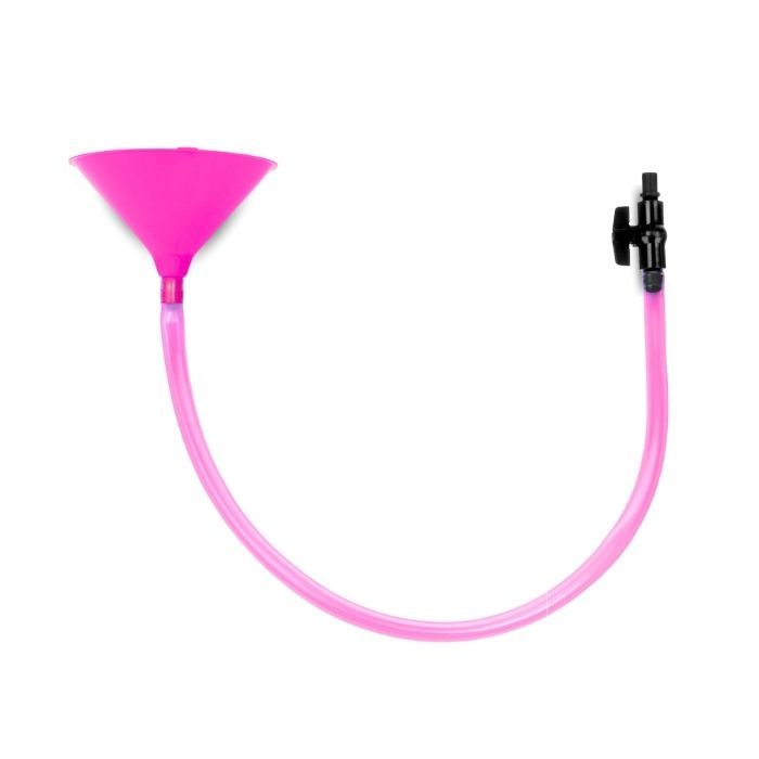 Funnel beer bong pink - 1 metre