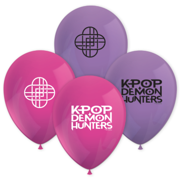K-Pop Demon Hunters balloons 8x - 31 cm 