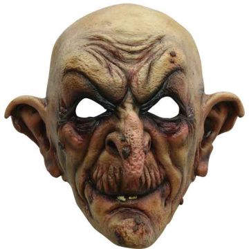 Scary halloween wizard mask
