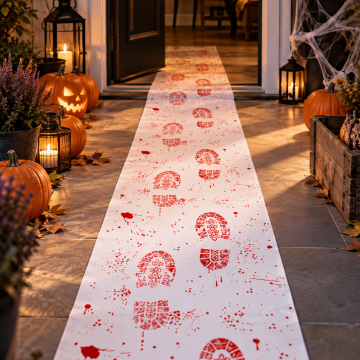 Bloody Runner with Footprints 450 x 60 cm