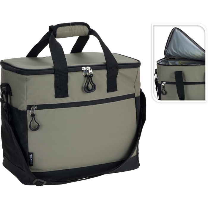 Cooler Bag with Net Pockets approx. 38 x 24.5 x 33 cm