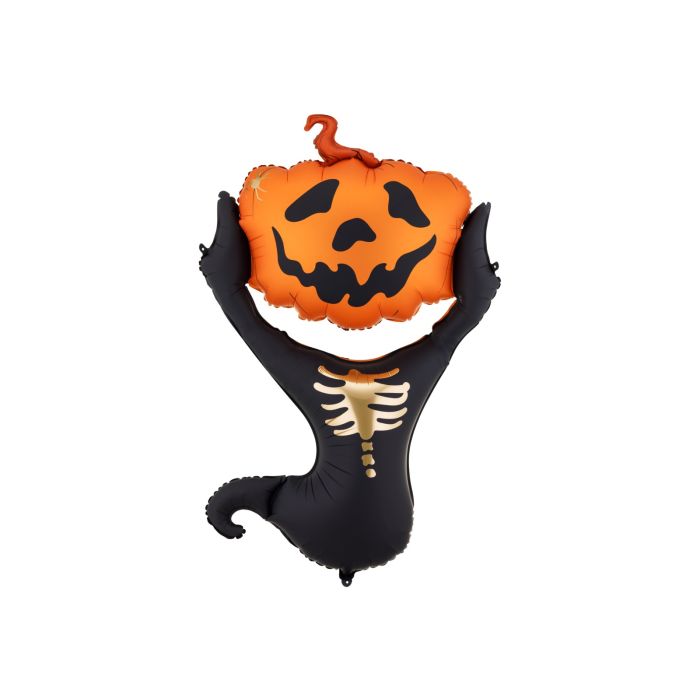 Foil Balloon Pumpkin Ghost 60x100 cm
