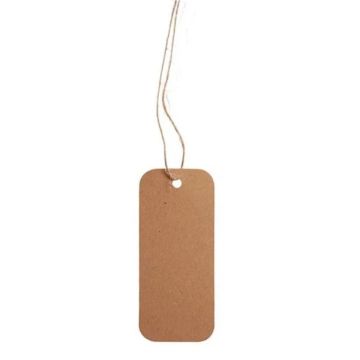 Neutral gift tags brown 12x The Old Pharmacy