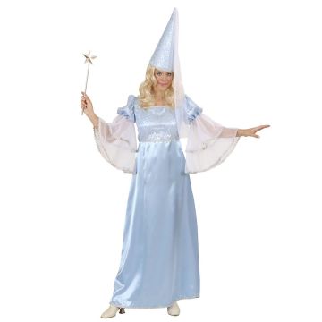 Fairy costume with hat and veil for ladies