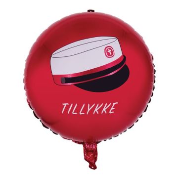 Red Cap Congratulations Foil Balloon - 45 cm