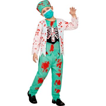 Zombie Doctor Costume for Boys