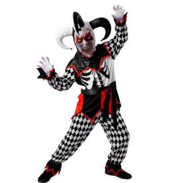 Evil Joker Costume for Boys