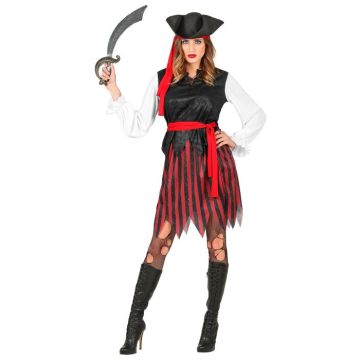 Pirate Woman Costume - 5 pieces