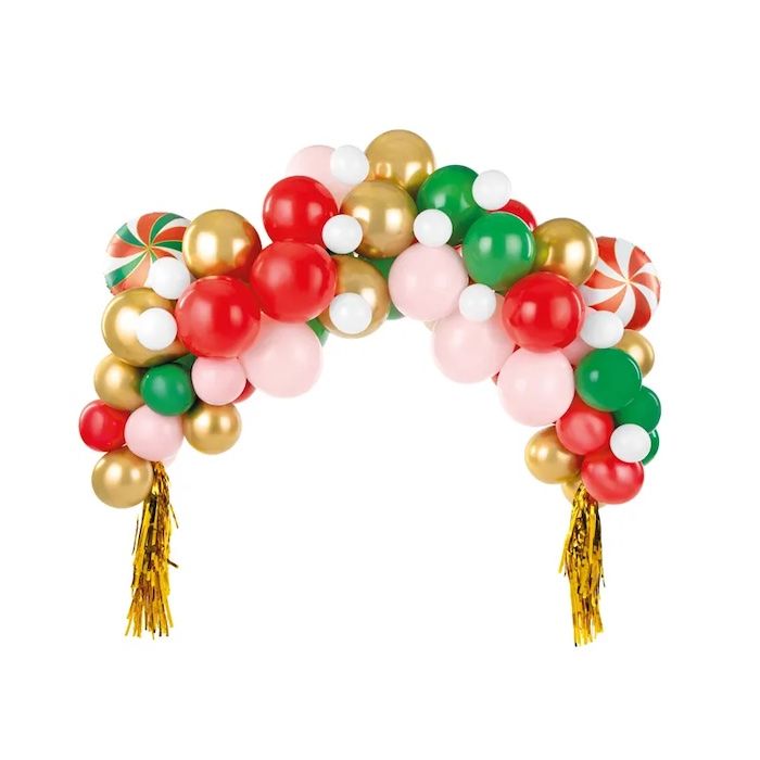 Christmas Balloon Garland