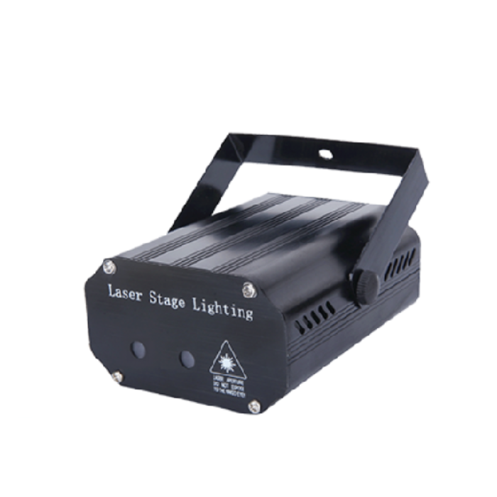 Mini laser lamp with red and green light