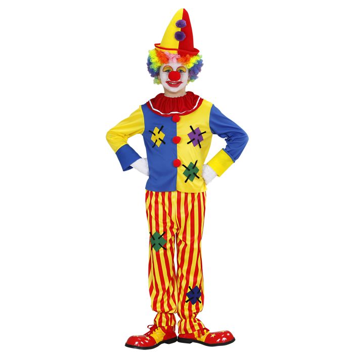 Colourful Clown Costume for Boys